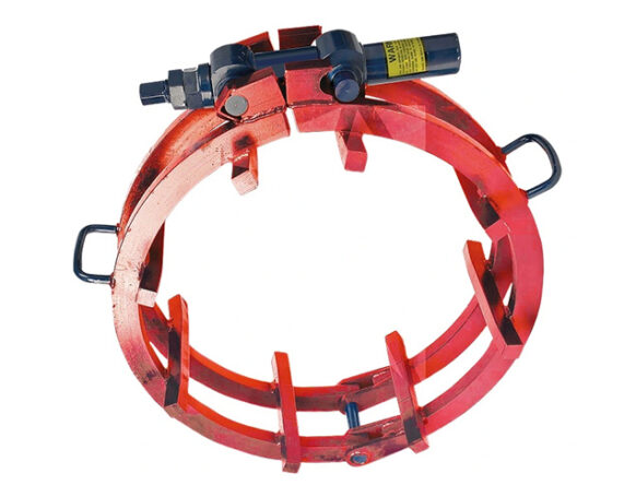 Ratchet Cage pipe clamp